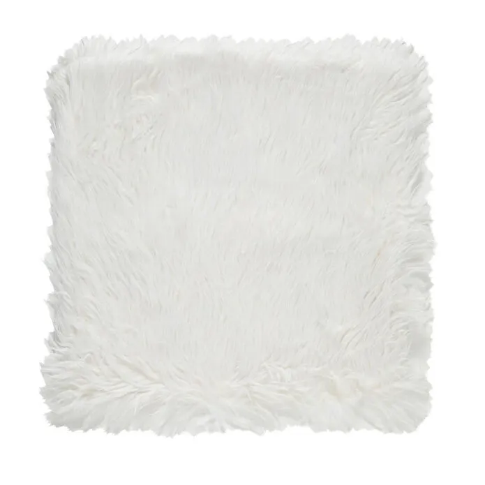 Mudo Home Bonita Kirlent Kilifi Beyaz 45x45