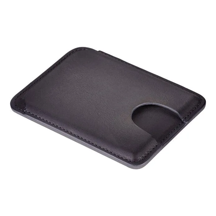 Bloominbag Linea Stone Grey Phone Card Holder Deri Telefon Kartlık