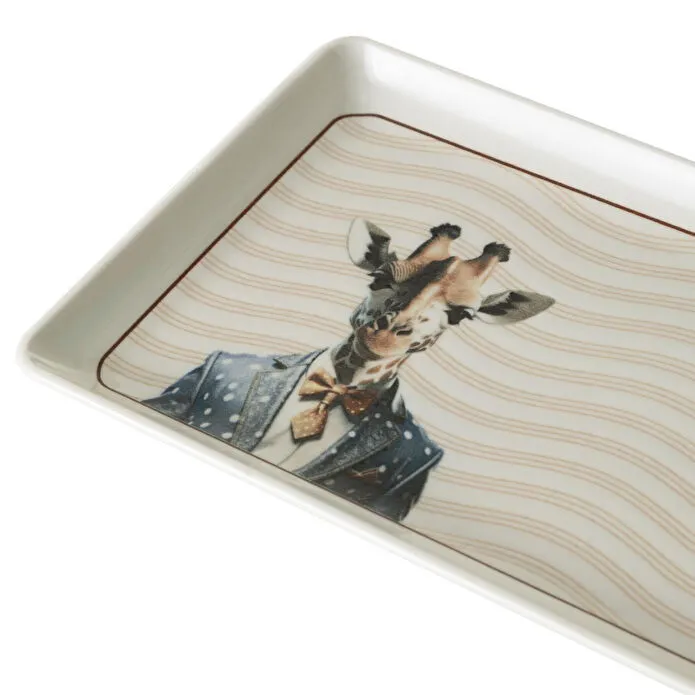 Mudo Home Iconic Sunum Tabaği 34x15cm- Giraffe