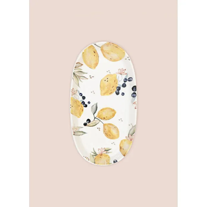 The Mia Limoncello Oval Servis 2li 21 Cm Lmn022