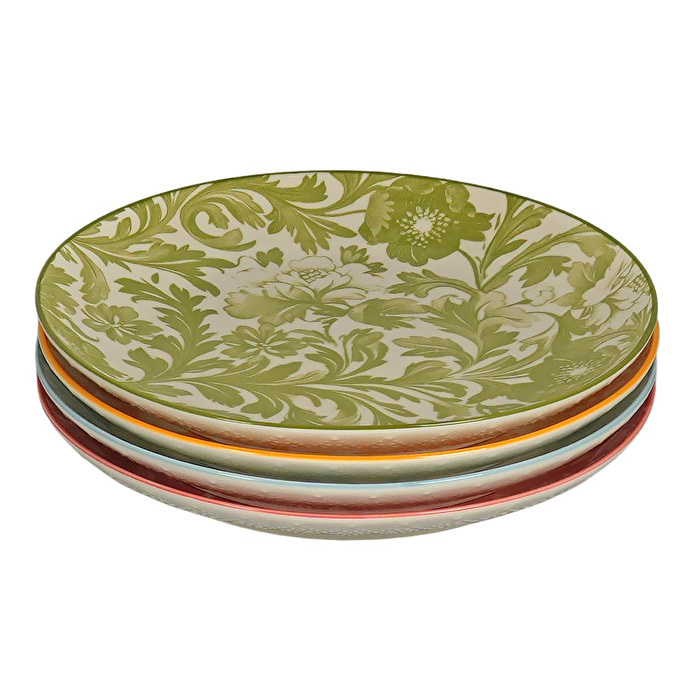 Lucky Art Aurea 4lu Seramik Tabak Seti 27cm