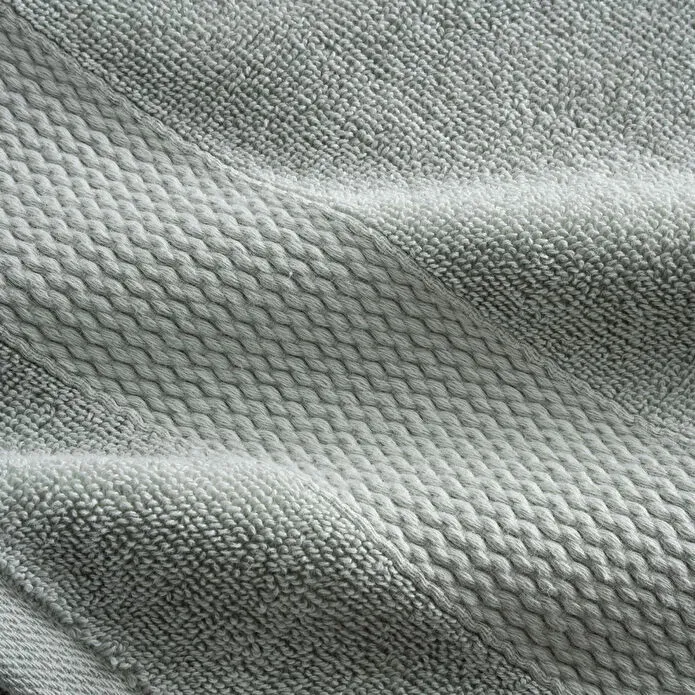 Green Black Lara 3'lü Havlu Seti %100 Pamuk Bordürlü Yeşil