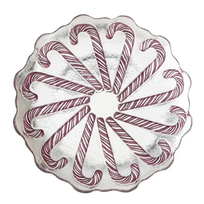 Mudo Home Baston Şeker Desenli̇ Ayakli Sunum 21 Cm