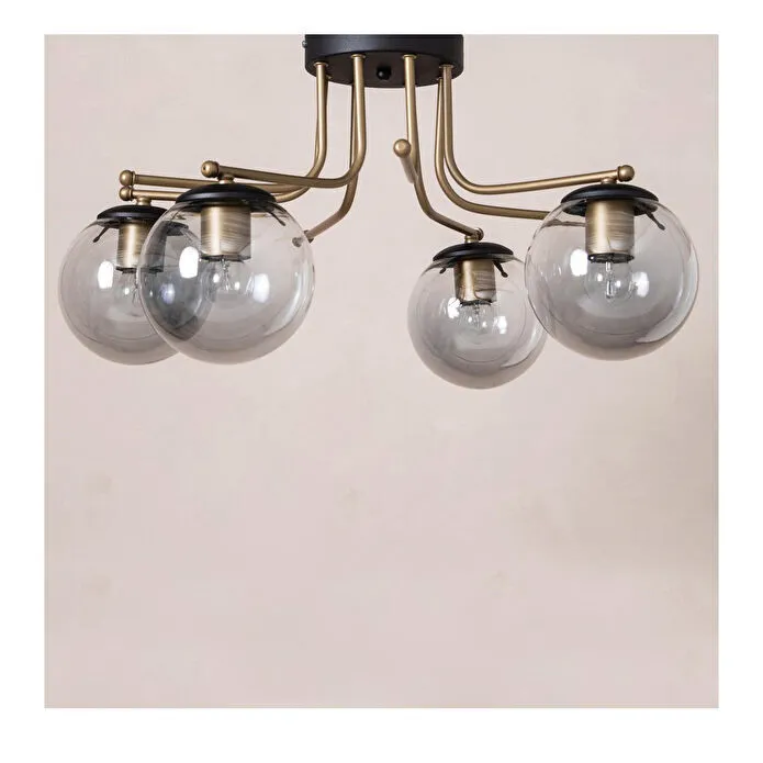 Mudo Home Karli̇n 4'lü Tavan Lambasi