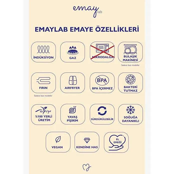 Emaylab Black Cupid Emaye Kettle