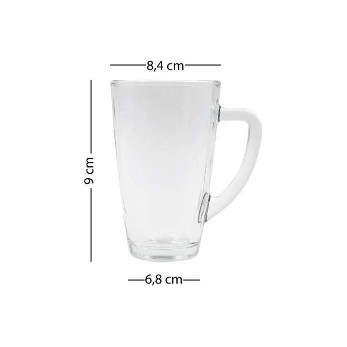 Rakle Deer Santa 2'li Kupa Seti Mavi-kırmızı 400 Cc