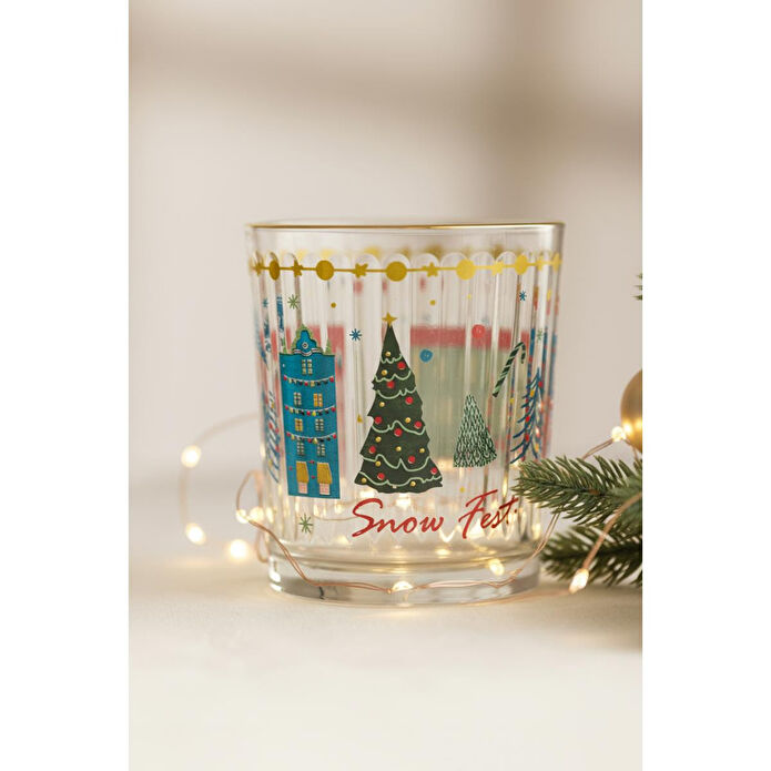 Rakle Cozy Winter Optic 2'li Su Bardağı Seti 360 Cc