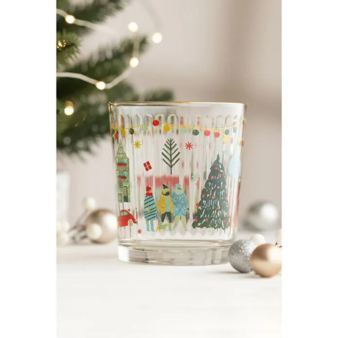 Rakle Cozy Winter Optic 2'li Su Bardağı Seti 360 Cc