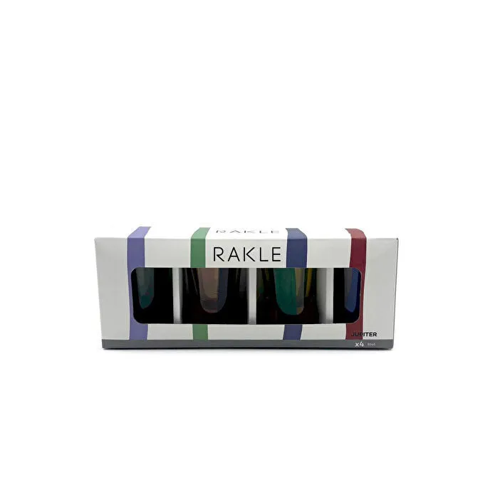 Rakle Jüpiter 4'lü Shot Bardağı Seti 34 Cc