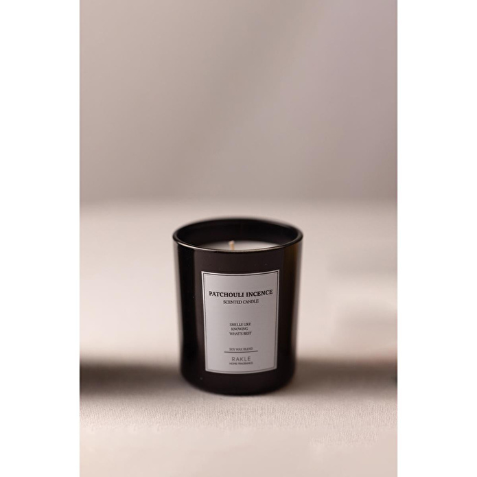 Rakle Le Jardin Patchouli Incence Kokulu 2'li Mum Seti Siyah 120 Gr - 200 Gr