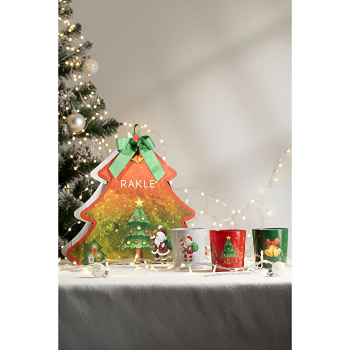 Rakle Bells 3'lü Mum Seti 120 Gr