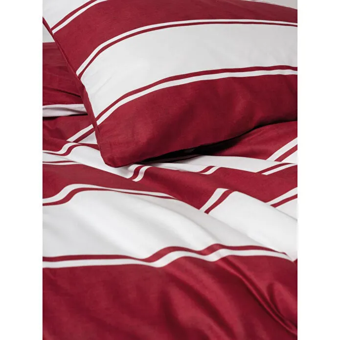 Cozy Home festive Tek Kişilik Lastikli Çarşaflı Nevresim Takımı Jolly Kırmızı