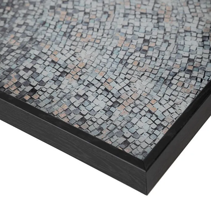 Mudo Home Black - Silver Chic Tepsi̇ 31x42cm