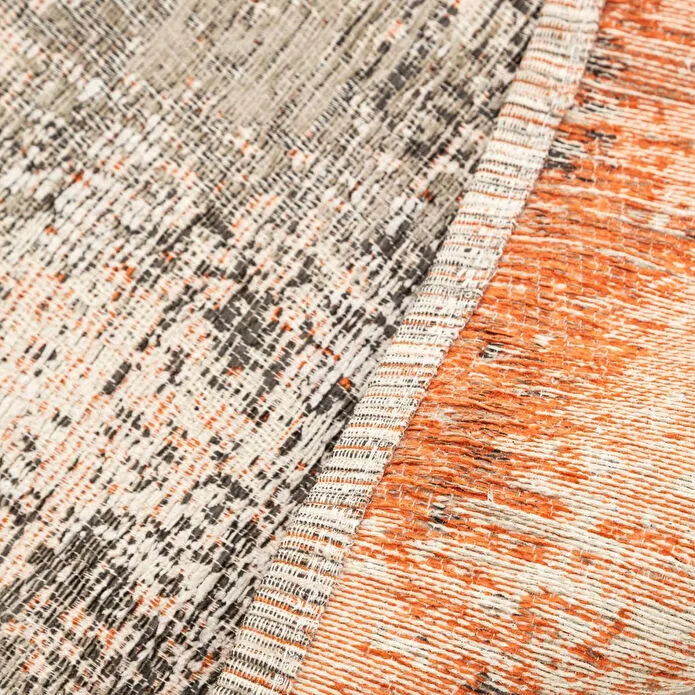 Mudo Home Jay Hali Turuncu Kahve 120x180