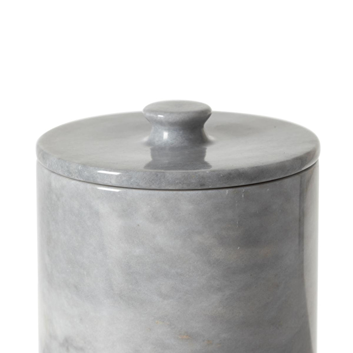 Mudo Home Marble Gri̇ Çöp Kovasi 3 Lt