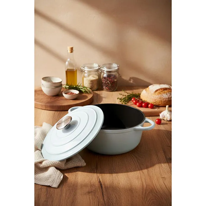 Bernardo Intensa Döküm Tencere Yeşil 24cm