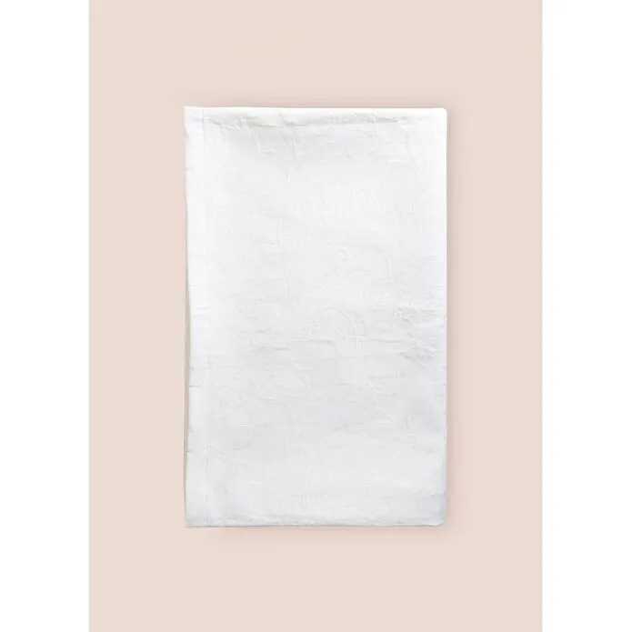 The Mia Dikdörtgen Masa Örtüsü Krem 150x230 Cm