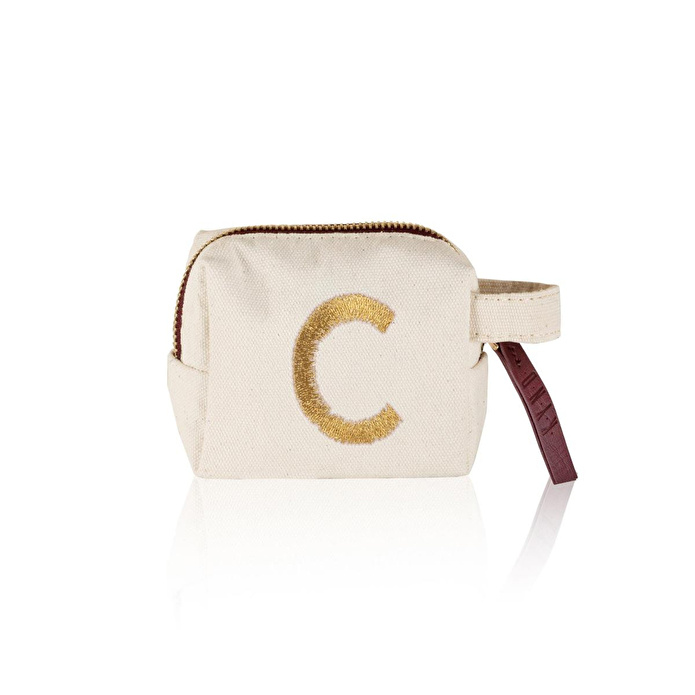 The Mia Harf Nakışlı Çanta C 14x12 Cm