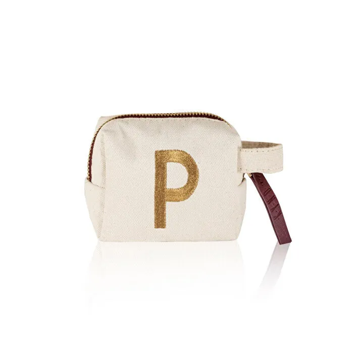 The Mia Harf Nakışlı Çanta P 14x12 Cm