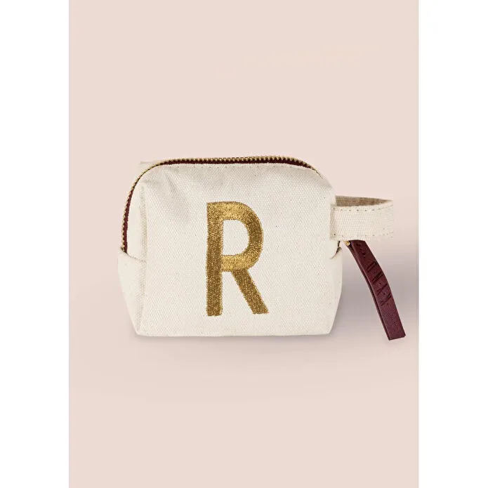 The Mia Harf Nakışlı Çanta R 14x12 Cm