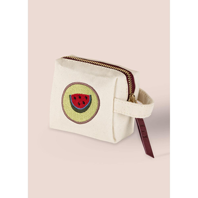 The Mia Meyve Nakışlı Çanta Karpuz 14x12 Cm