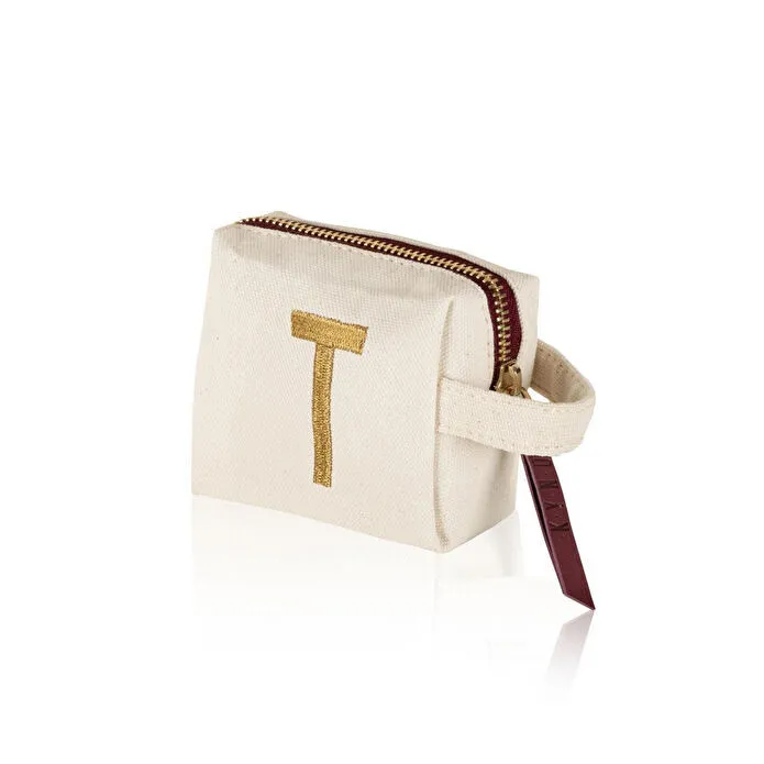 The Mia Harf Nakışlı Çanta T 14x12 Cm