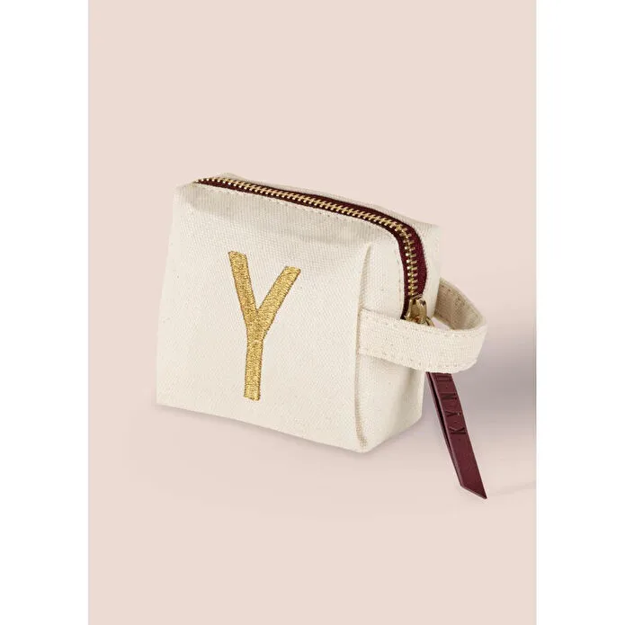 The Mia Harf Nakışlı Çanta Y 14x12 Cm