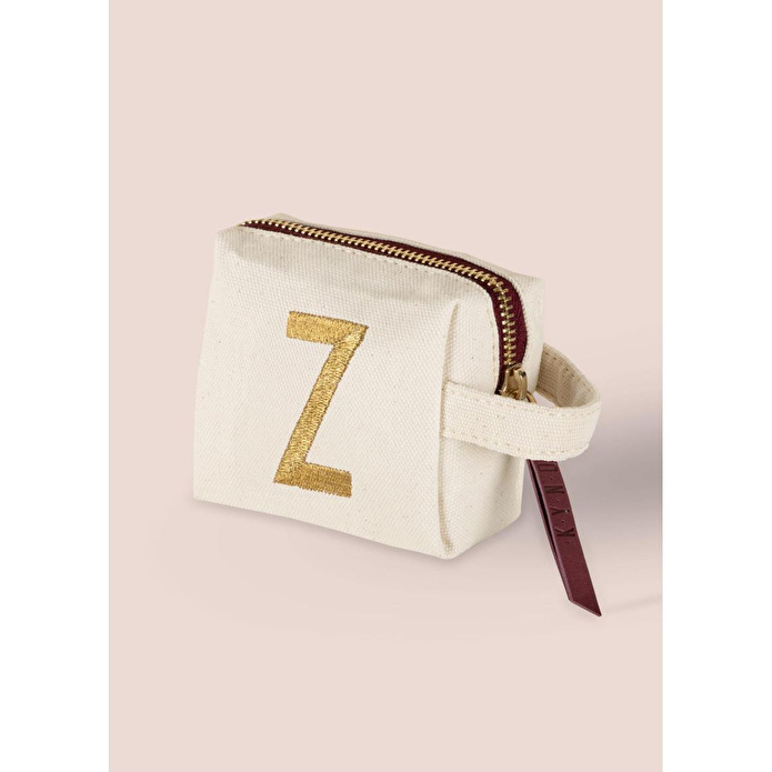 The Mia Harf Nakışlı Çanta Z 14x12 Cm