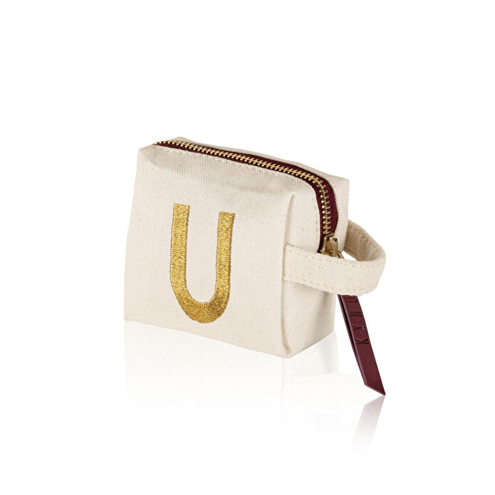 The Mia Harf Nakışlı Çanta U 14x12 Cm