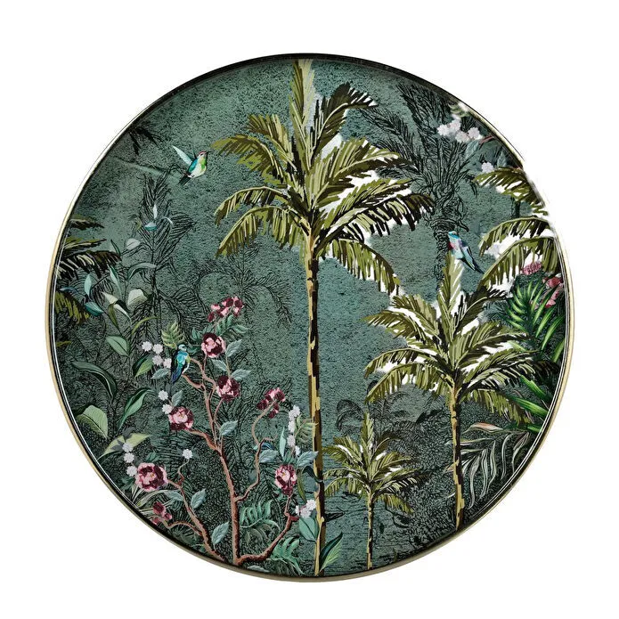 Lucky Art Jungle Dekoratif Tepsi 41cm