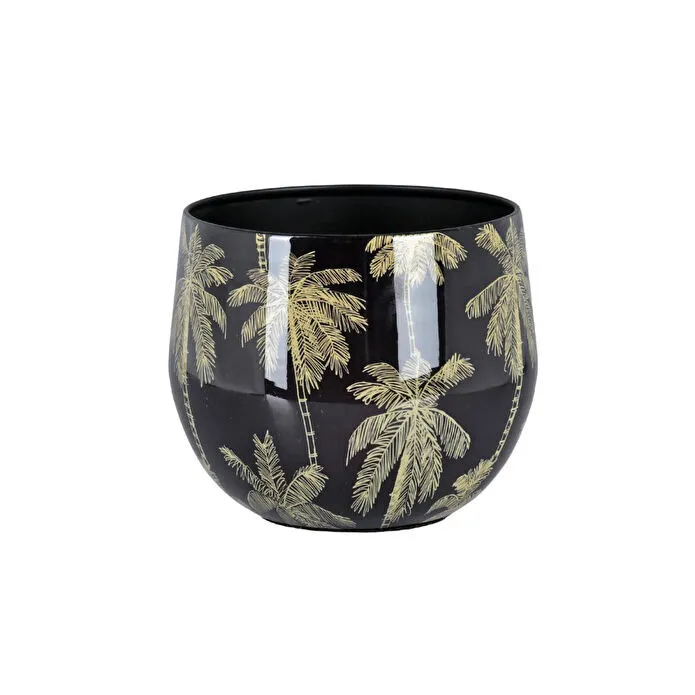 Lucky Art Palm Breeze Dekoratif 3lu Saksı Seti