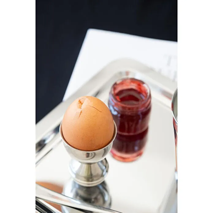 Beige & Stone Yumurtalık Metal Rengi Çelik Servis Sunum