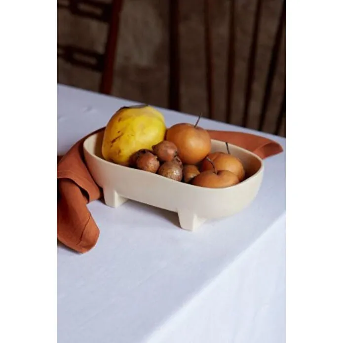 Beige & Stone X Duygu Batum Vanilya Servis Sunum Tabağı