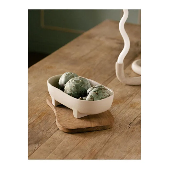 Beige & Stone X Duygu Batum Vanilya Servis Sunum Tabağı