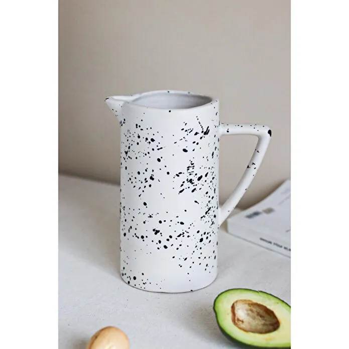 Beige & Stone Benekli Sürahi