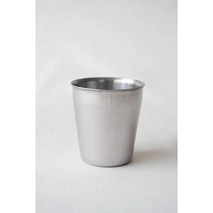 Beige & Stone Dayanıklı Paslanmaz Çelik Kupa Bardak | 200 Ml