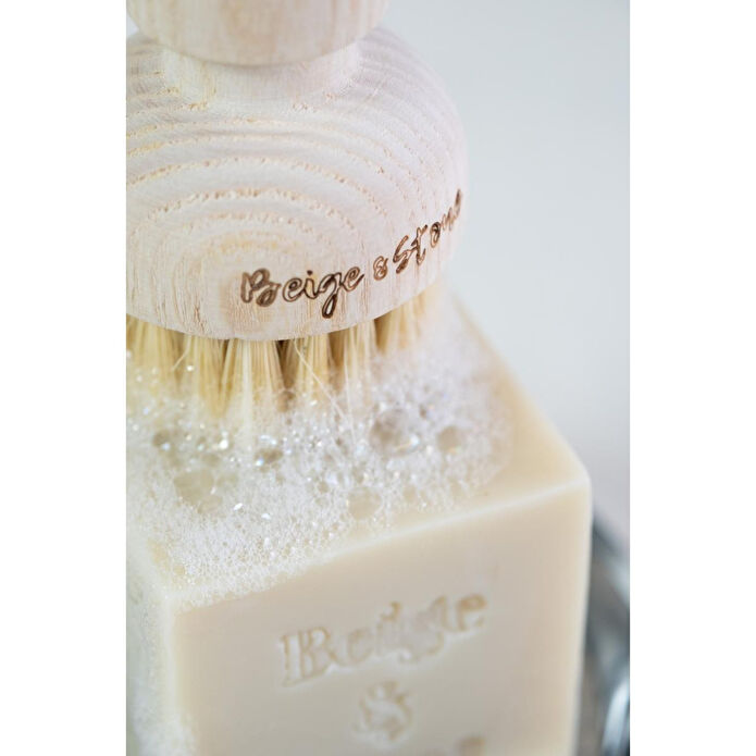 Beige & Stone Katı Bulaşık Sabunu Doğa Dostu 200 Gr | %100 Doğal Zeytinyağı & Hindistan Cevizi Yağı