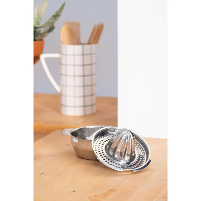 Beige & Stone Dayanıklı Paslanmaz Metal Limon Sıkacağı