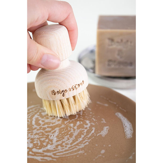 Beige & Stone Katı Bulaşık Sabunu Doğa Dostu 200 Gr | %100 Doğal Sandal Ağacı Yağı