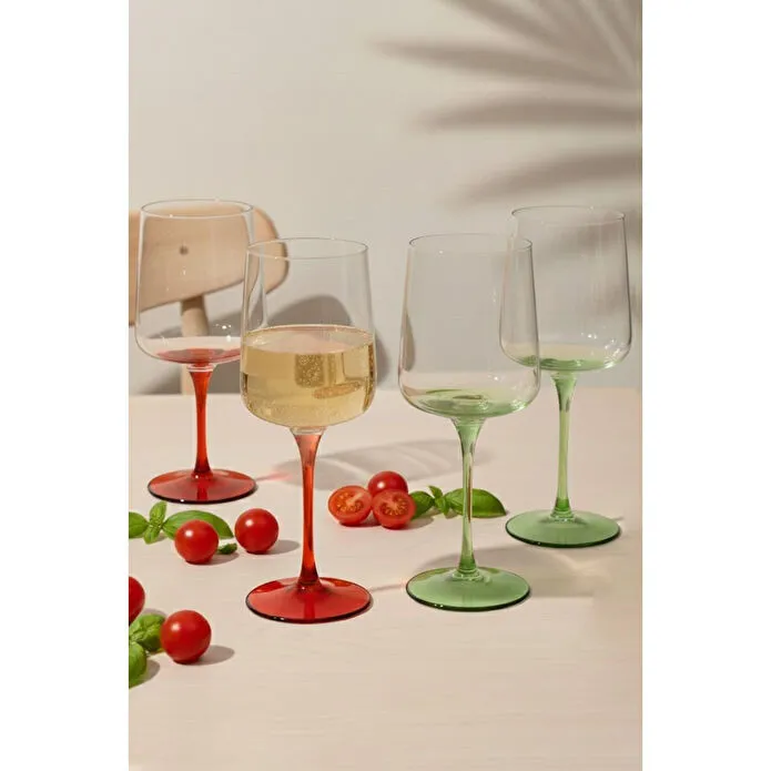 Rakle Pomodoro 4'lü Kadeh Seti 430 Cc