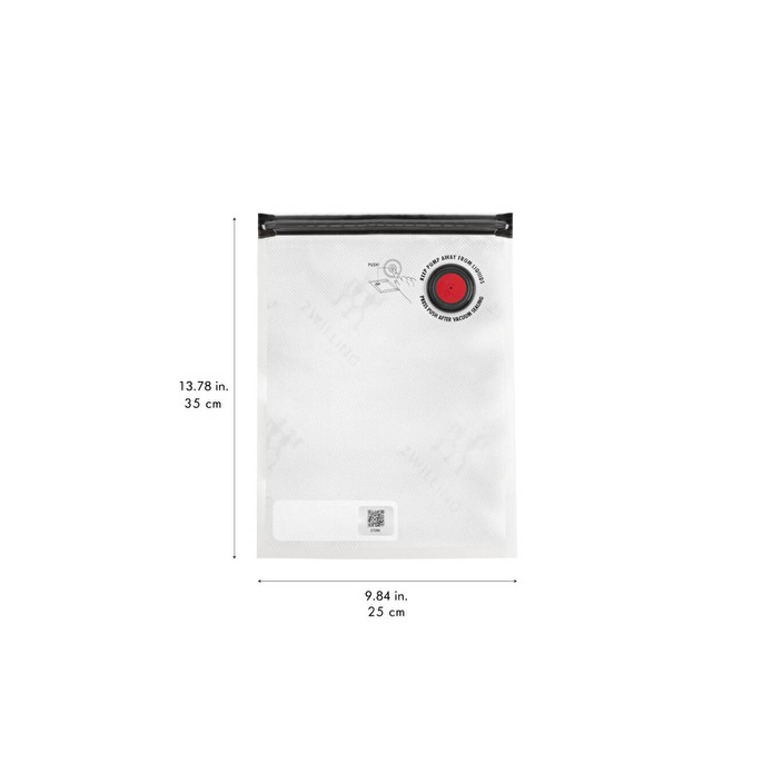 Zwilling Fresh & Save Vakum Poşeti Seti, 10 Parça S | M | L