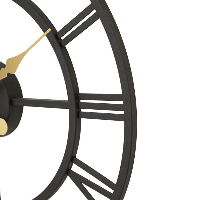Mudo Home Holmberg Black Duvar Saati̇ 41cm