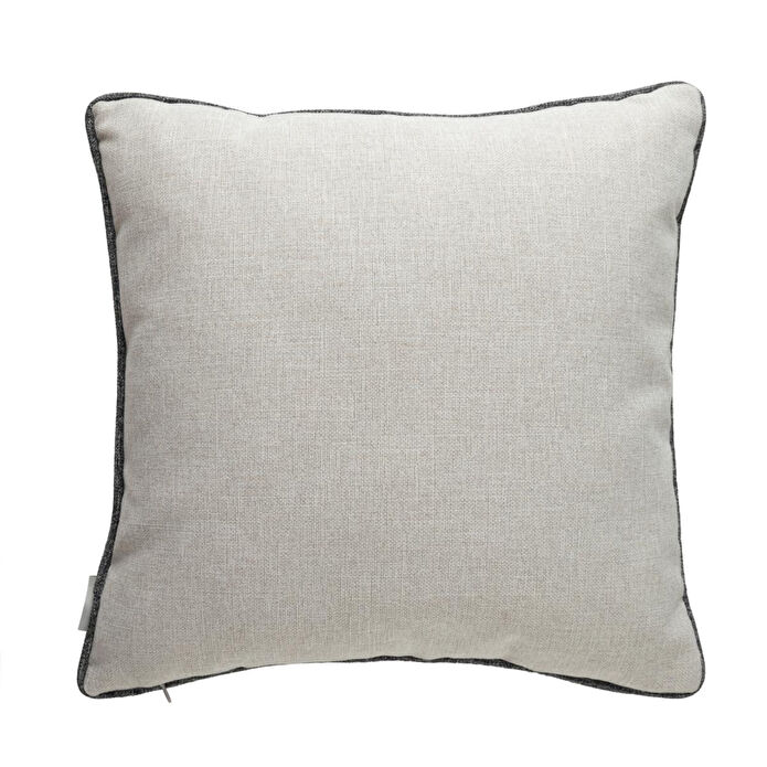 Mudo Home Wild Kaplan Kirlent Gri̇ 43x43