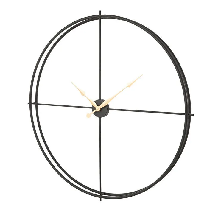 Mudo Home Clara Black Duvar Saati̇ 90cm