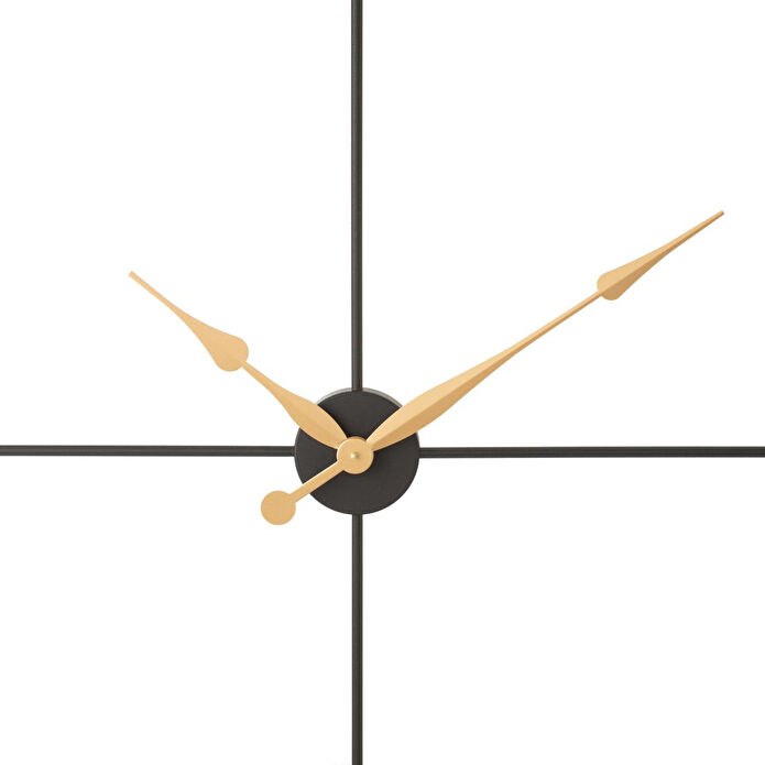 Mudo Home Clara Black Duvar Saati̇ 90cm