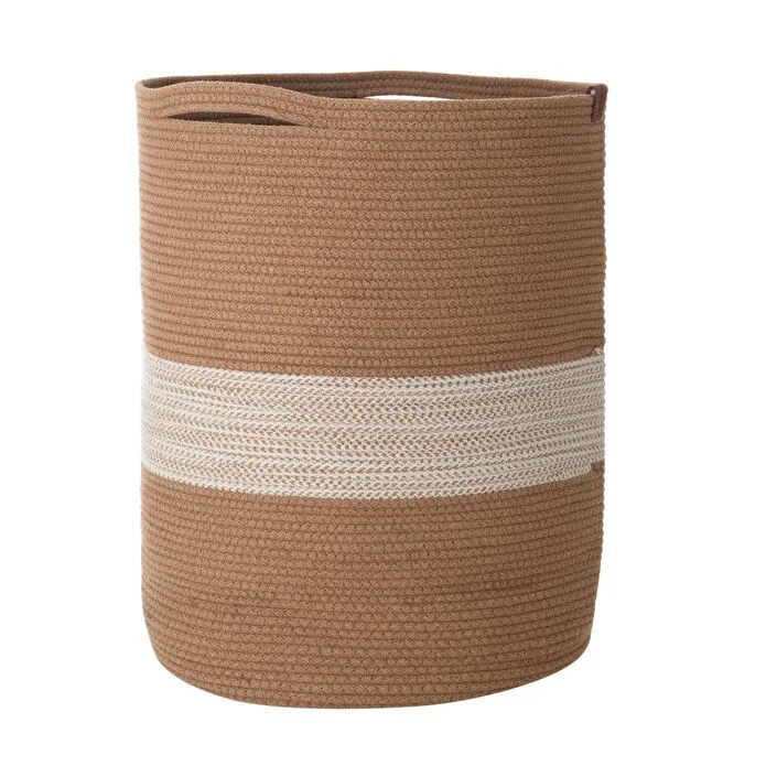 Mudo Home Venus Çamaşir Sepeti̇ Kahve 35x35x45