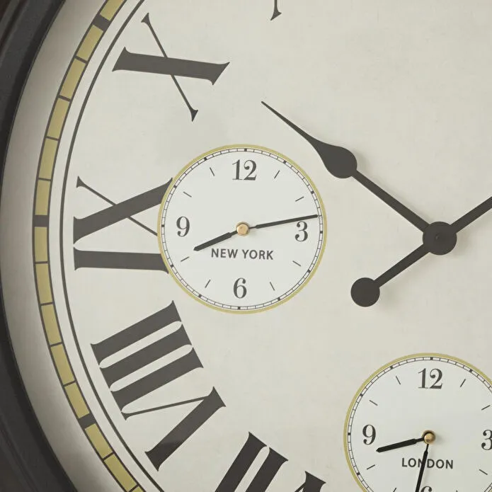 Mudo Home Earth Hour Duvar Saati̇ 83cm