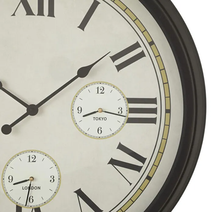 Mudo Home Earth Hour Duvar Saati̇ 83cm