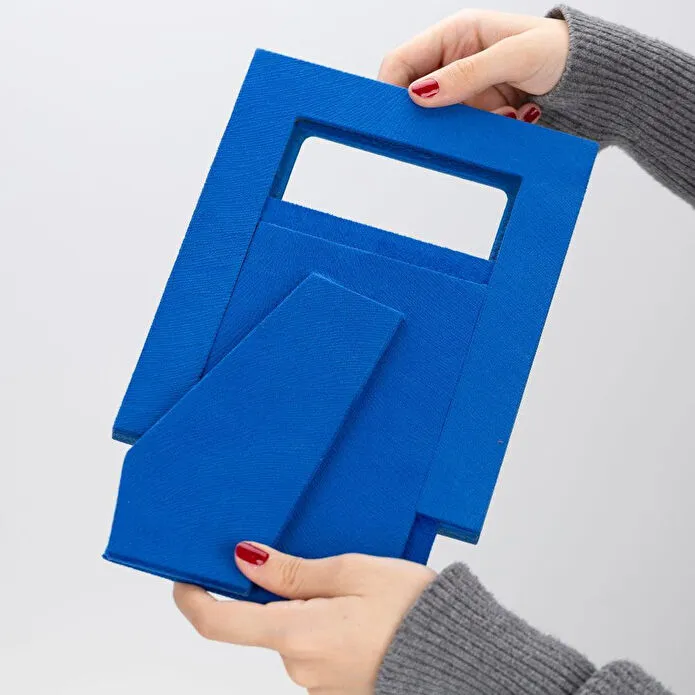 Bloominbag Bloomframe Cyan– Hakiki Deri Fotoğraf Çerçevesi