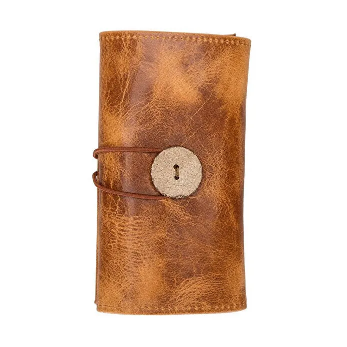 Bloominbag Torino Tech Roll Sandy Mocca Hakiki Deri Kablo & Şarj Düzenleyici